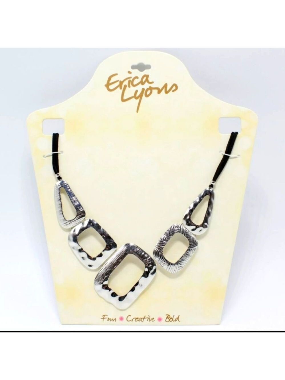 Erica Lyons Silver Statement Necklace